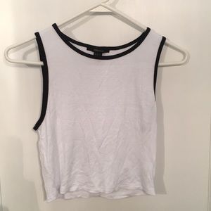 Forever XXI Jersey Crop Top